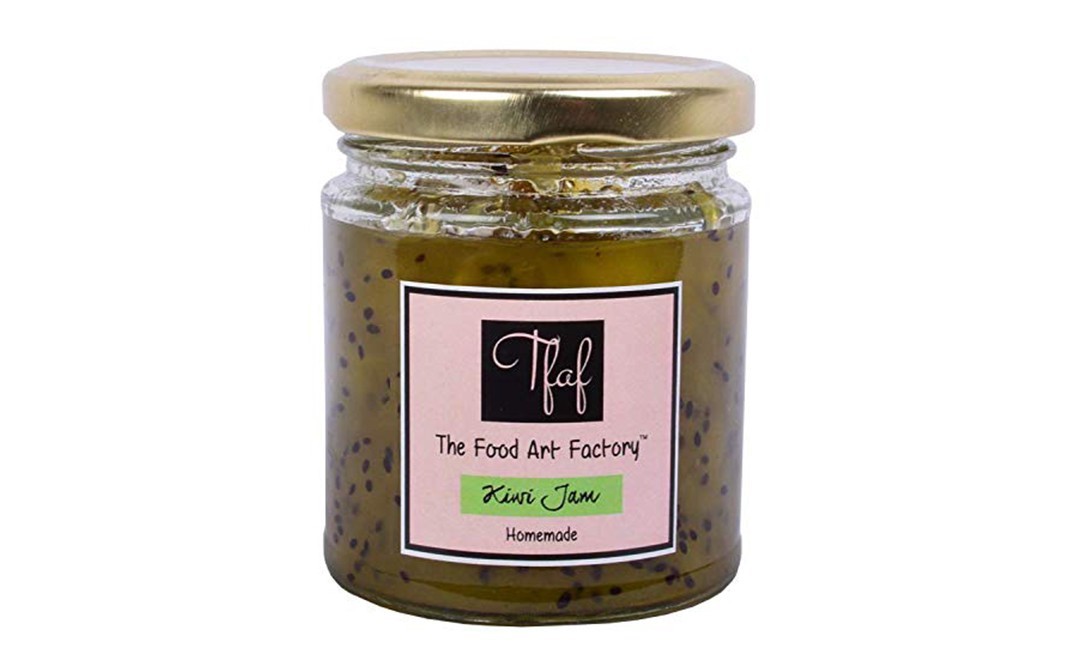 The Food Art Factory Kiwi Jam    Glass Jar  200 grams